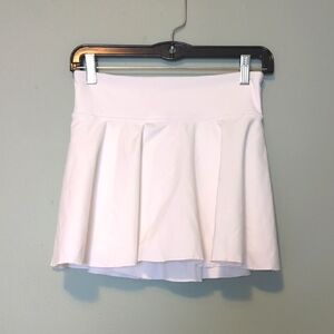 White Under Armour Tennis Skirt